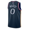Dres Philadelphia 76ers Tyrese Maxey Nike 2025-26 City Edition Navy Swingman
